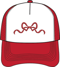 Load image into Gallery viewer, RED BOW HAT