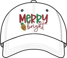 Load image into Gallery viewer, MERRY & BRIGHT HAT