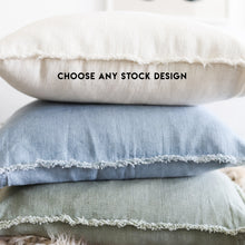 Load image into Gallery viewer, * PILLOW 24" LINEN - Choose Any Stock Design