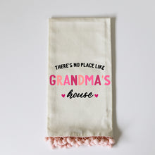 Load image into Gallery viewer, NO PLACE LIKE GRANDMA'S - PINK POM TOWEL
