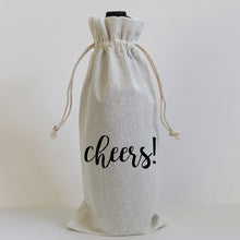 Load image into Gallery viewer, CHEERS - WINE BAG