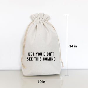 BET YOU DIDN'T SEE THIS COMING - MEDIUM GIFT BAG