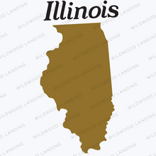 Load image into Gallery viewer, ILLINOIS SILHOUETTE
