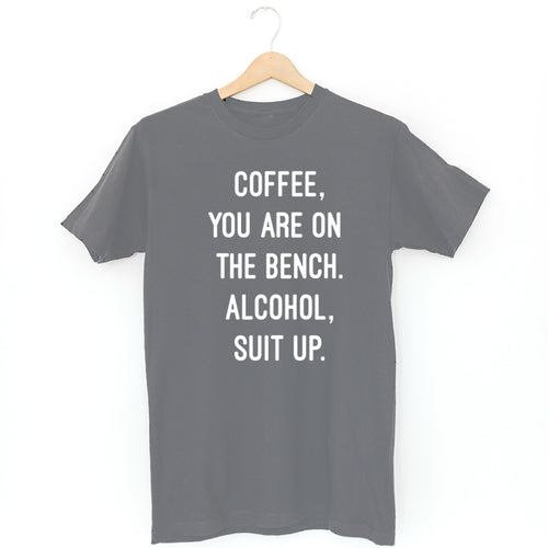 COFFEE ON THE BENCH - UNISEX ADULT APPAREL