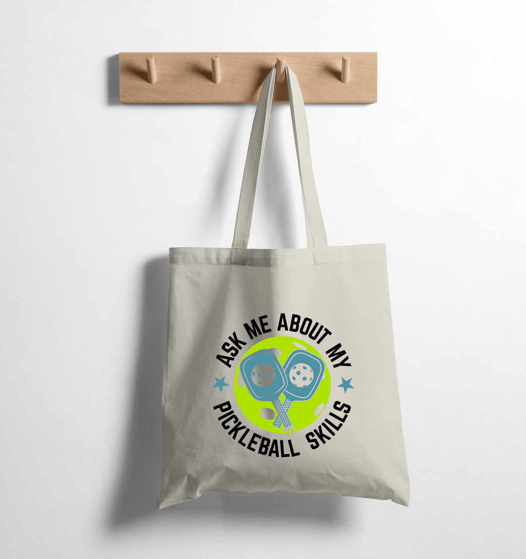 PICKLEBALL SKILLS - TOTE BAG