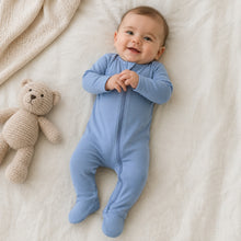 Load image into Gallery viewer, BAMBOO ZIPPER FOOTED SLEEPER