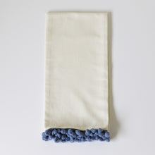 Load image into Gallery viewer, EMB-9162: FLOWER GARDEN - FRINGE OR POM TOWEL