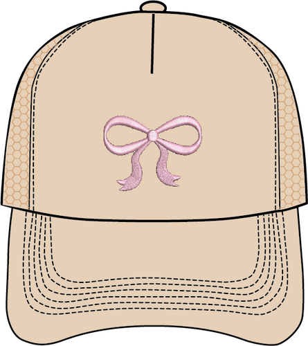 PINK COQUETTE HAT