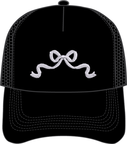 BLACK COQUETTE HAT