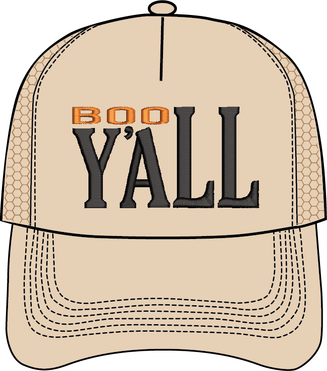 BOO Y'ALL HAT
