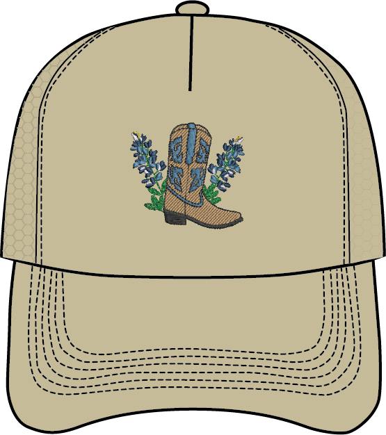 BLUEBONNET BOOT HAT