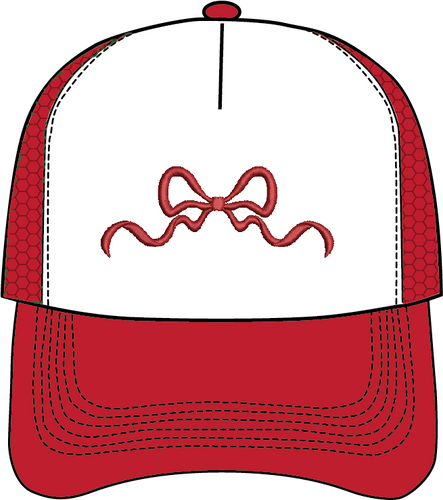 RED BOW HAT