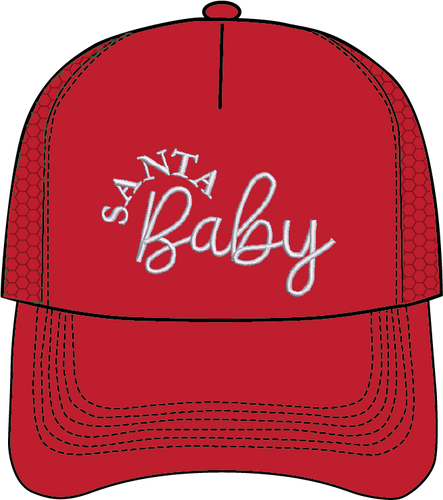 SANTA BABY HAT