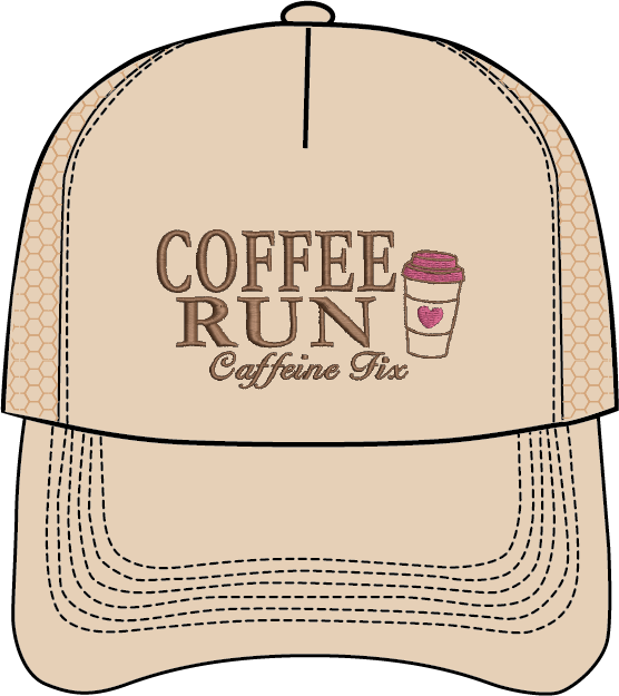COFFEE RUN. HAT