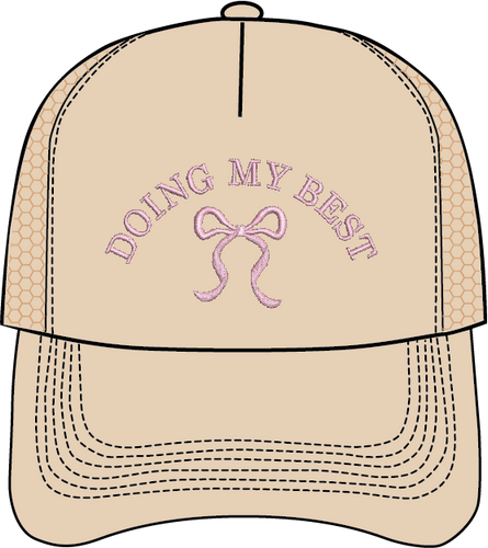 DOING MY BEST HAT