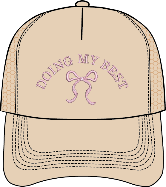 DOING MY BEST HAT