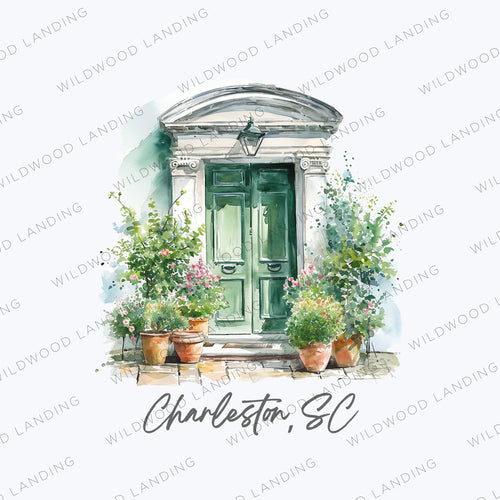 CD-610: FRONT DOOR - GREEN