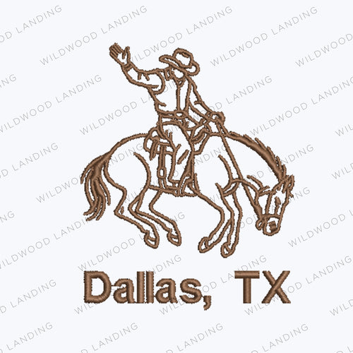 CD-990-EMB: RODEO COWBOY