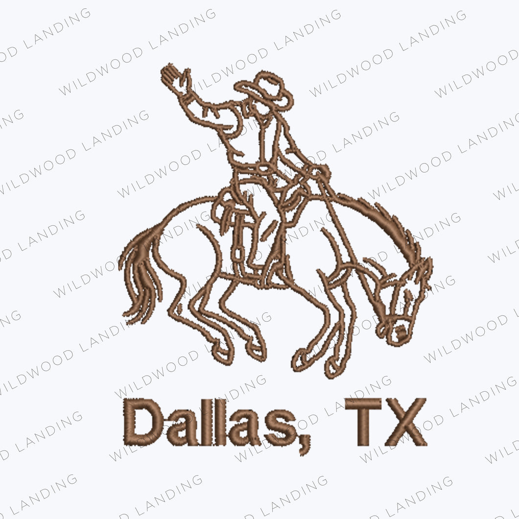 CD-990-EMB: RODEO COWBOY