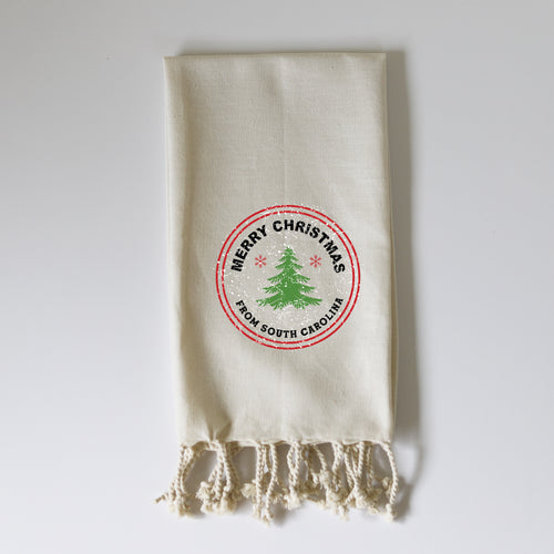 MC STAMP (custom) - FRINGE TOWEL