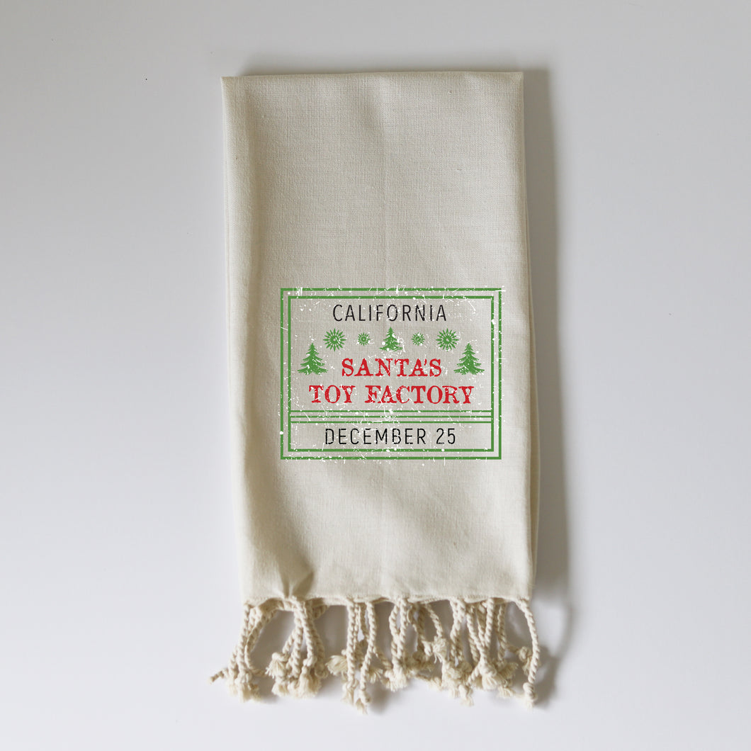 SANTA FACTORY (custom) - FRINGE TOWEL