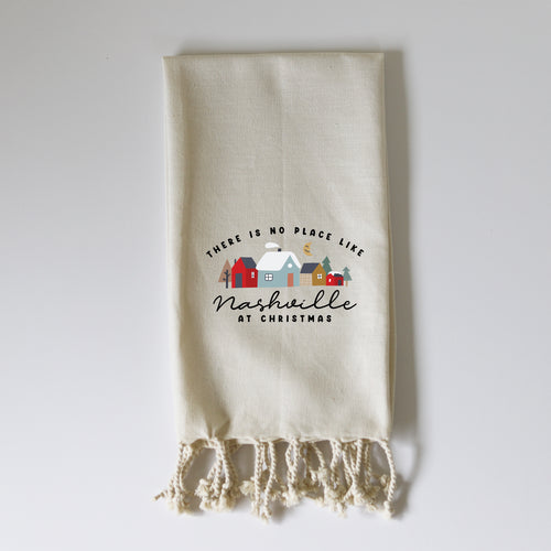 NO PLACE TOWNSCAPE (custom) - FRINGE TOWEL
