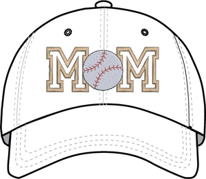 BASEBALL MOM HAT