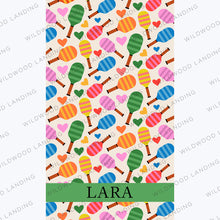 Load image into Gallery viewer, PICKLEBALL (custom) MICROFIBER - MIDI TOWEL