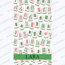 Load image into Gallery viewer, MAHJONG (custom) MICROFIBER - MIDI TOWEL