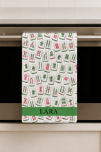 Load image into Gallery viewer, MAHJONG (custom) MICROFIBER - MIDI TOWEL
