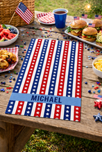 Load image into Gallery viewer, PATRIOTIC (custom) MICROFIBER - MIDI TOWEL