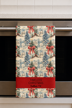 Load image into Gallery viewer, TIMELESS CHRISTMAS (custom) MICROFIBER - MIDI TOWEL