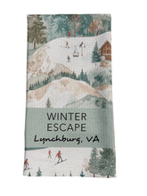 Load image into Gallery viewer, WINTER ESCAPE (custom) MICROFIBER - MIDI TOWEL