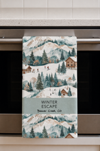 Load image into Gallery viewer, WINTER ESCAPE (custom) MICROFIBER - MIDI TOWEL