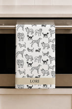 Load image into Gallery viewer, DOG DAYS (custom) MICROFIBER - MIDI TOWEL