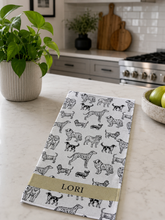 Load image into Gallery viewer, DOG DAYS (custom) MICROFIBER - MIDI TOWEL