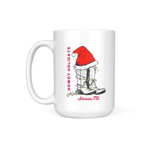 HOWDY HOLIDAYS (custom) - MUG