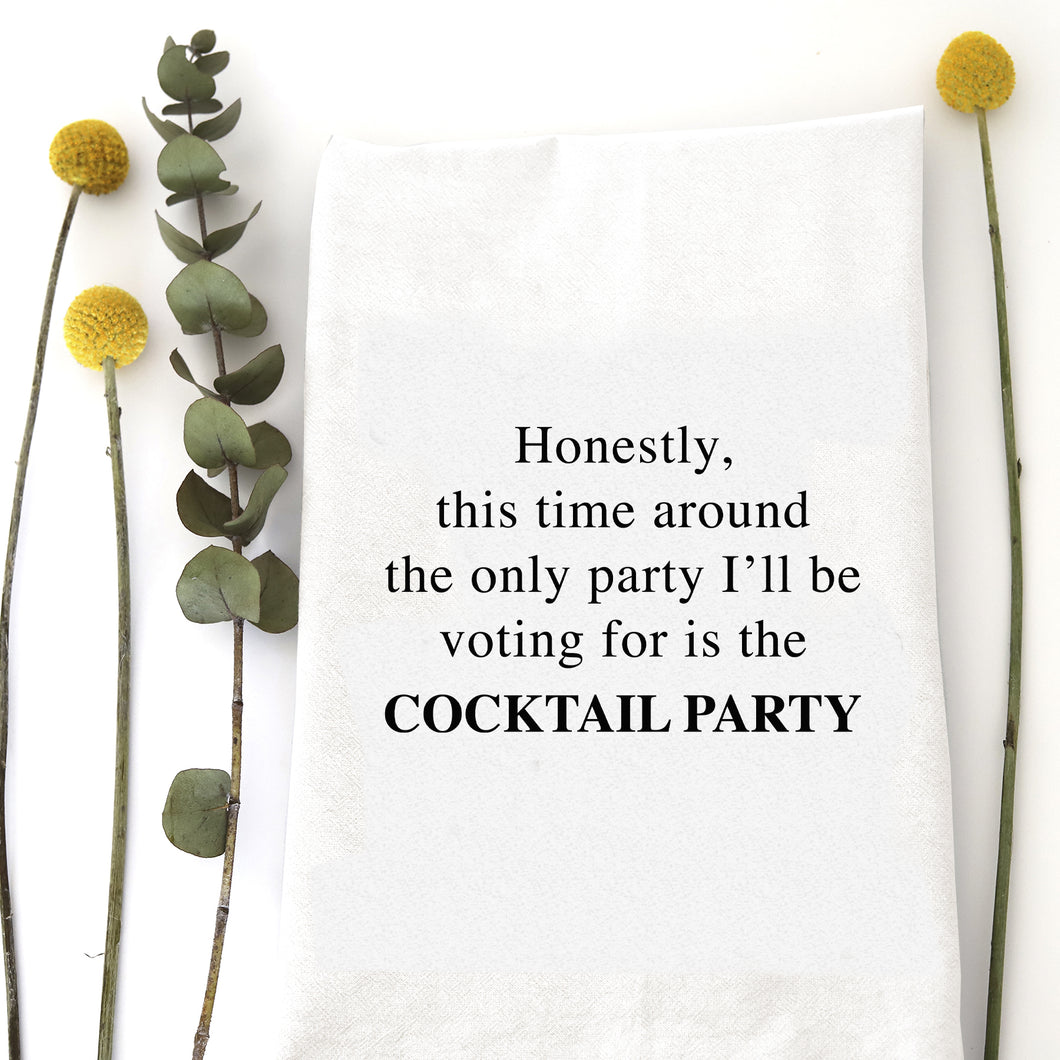 COCKTAIL PARTY - TEA TOWEL