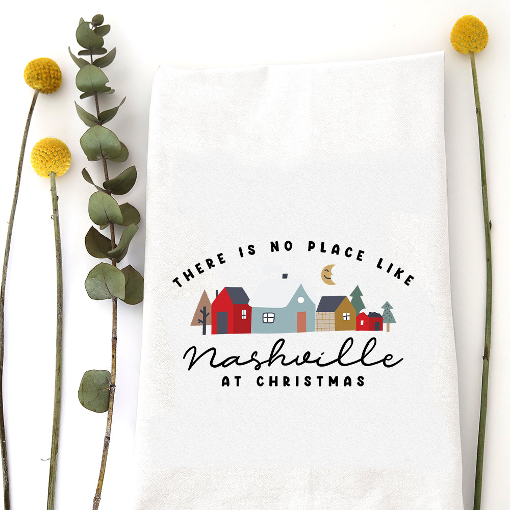 NO PLACE TOWNSCAPE (custom) - TEA TOWEL