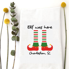 Load image into Gallery viewer, ELF WAS HERE (custom) - TEA TOWEL