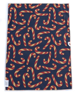 CANDY CANE LANE MICROFIBER - HAND TOWEL