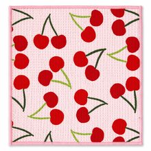 Load image into Gallery viewer, CHERRY MELON MICROFIBER - DISH CLOTH