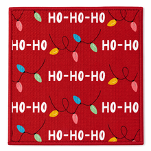 Load image into Gallery viewer, HO HO HOLIDAY MICROFIBER - DISH CLOTH