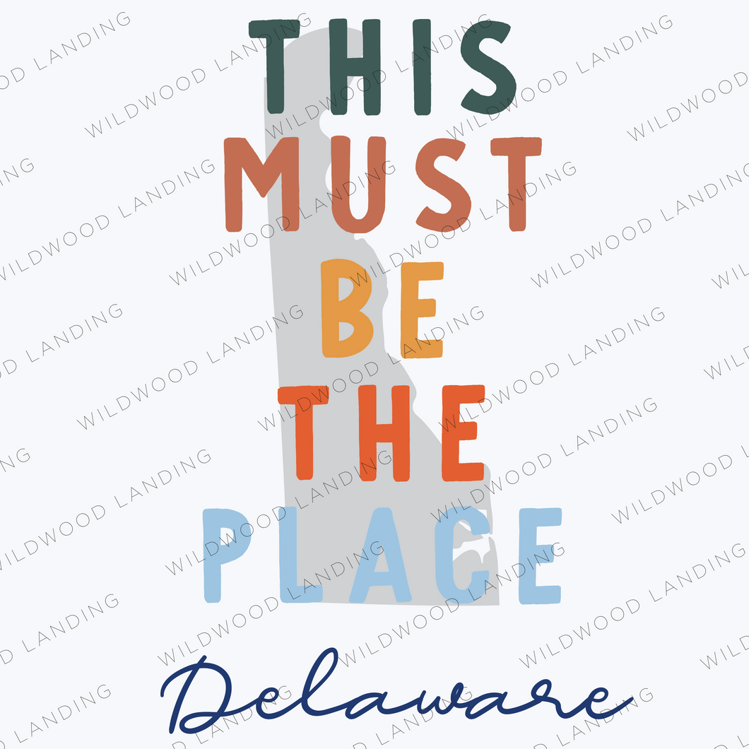 DELAWARE THIS MUST BE THE PLACE