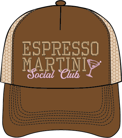 ESPRESSO MARTINI SOCIAL CLUB HAT