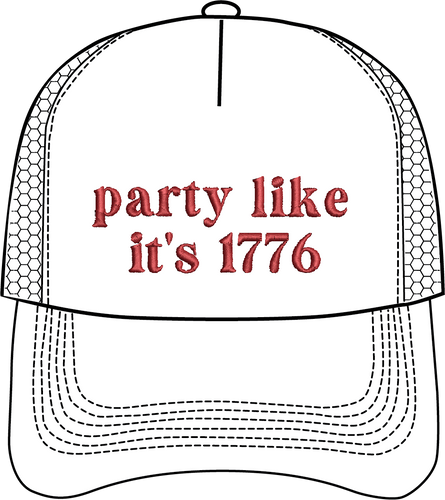 PARTY LIKE IT'S 1776 - HAT