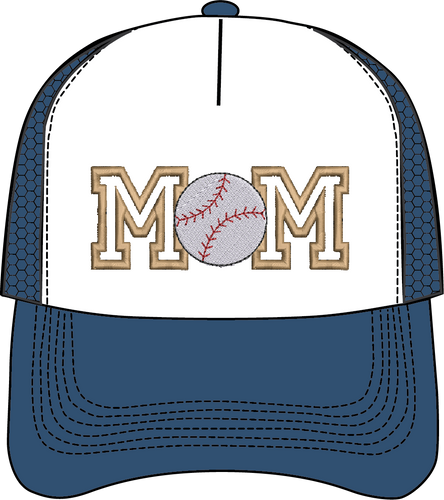 BASEBALL MOM HAT