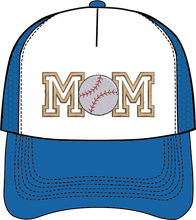 Load image into Gallery viewer, BASEBALL MOM HAT