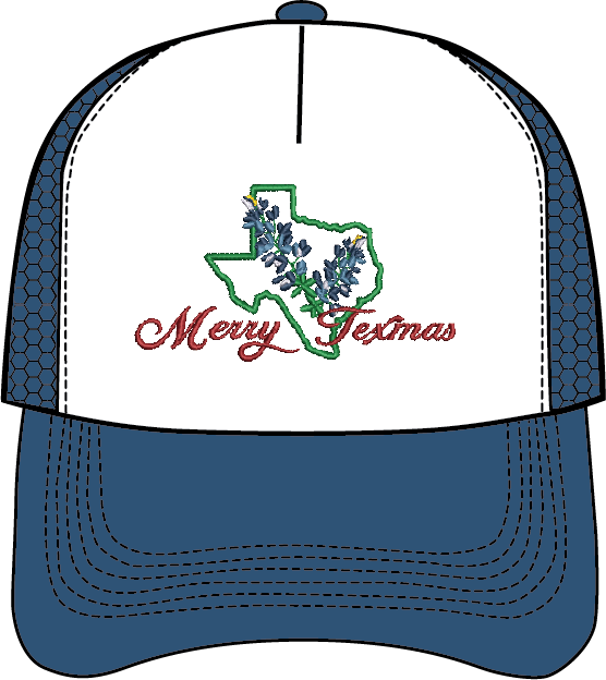 TEXMAS BLUEBONNET STATE HAT