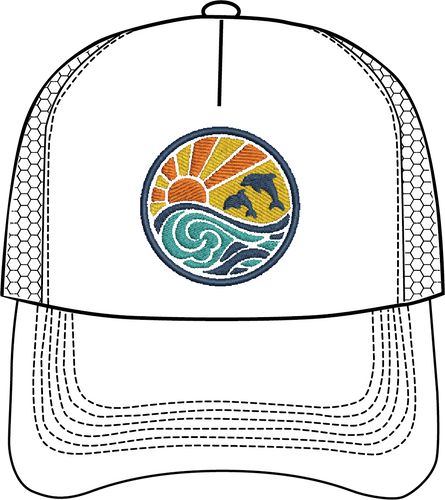 DOLPHIN SUNRISE - HAT